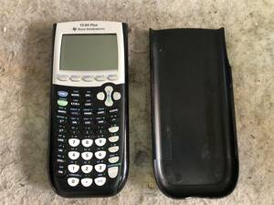 ジャンク N-4266 Texas Instruments TI-84 Plus グラフ関数電卓