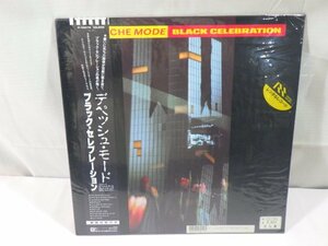 ■153：LP　帯付き　デペッシュ・モード　ブラック・セレブレーション　P-13279　レンタル盤■