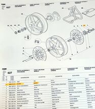 52-H-2◆ドゥカティ フロントアクスル M25 チタン合金 ワッシャー 748,749,916,996,998,999,MH900,マルチストラーダ,モンスター 互換_画像9