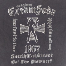 CREAM SODA クリームソーダ 半袖 Tシャツ ブラック 黒 メンズ ピンクドラゴン【中古】_画像5