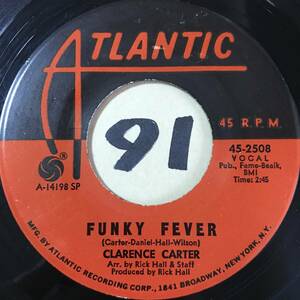 試聴 特集FAMEマッスルショールズのソウル・ダンサー CLARENCE CARTER FUNKY FEVER / SLIP AWAY 両面NM 1968 