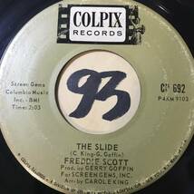 試聴 両面キング＆ゴフィン作・制作 FREDDIE SCOTT THE SLIDE / HEY, GIRL 両面VG++ SOUNDS EX 63年全米10位 _画像1