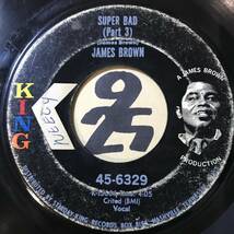 試聴 JAMES BROWN SUPER BAD PT1 AND PT2 VG+ SOUNDS VG++/ PT3 VG(+) _画像2