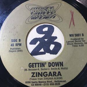 試聴 ZINGARA GETTIN’ DOWN / LOVE’S CALLING 両面EX 