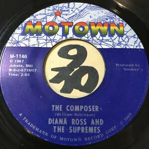 試聴 DIANA ROSS AND THE SUPREMES THE COMPOSER 両面NM 