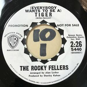 試聴 ソフトロック推薦 THE ROCKY FELLERS (EVERYBODY WANTS TO BE A) TIGER 両面NM 1964 63年「キラー・ジョー」が全米16位ヒット