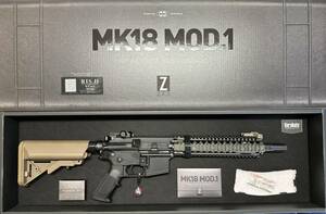 未使用 東京マルイ ガスガン ガスブローバックマシンガン Mk18 Mod.1