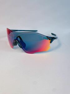 送料無料！美品！OAKLEY オークリーサングラス evzero超軽量ミラーレンズ検スポーツ野球ゴルフテニスランニングトレランロードバイク登山