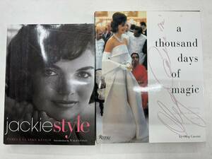 s1206-43.洋書 jackiestyle 他 2冊 ジャッキー ケネディ アメリカ 歴史 写真 写真集 RIZZOLI New York 