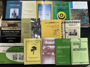 a1230-24.洋書まとめセット/アフリカ/民俗学/研究/資料/モダニズム 原始 古文書 クラシック アンティーク