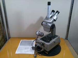 実動品 オリンパスJM-Tr双眼実体顕微鏡 三眼写真鏡筒付6.3～40倍