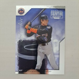 2001DONRUSS SIGNATURE 新庄剛志 ルーキーカード RC メッツ 阪神タイガース 264/330