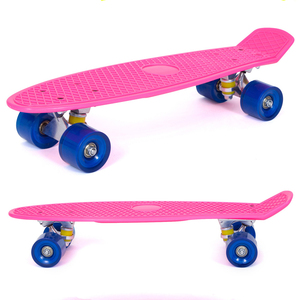 [ новый товар ] Mini Cruiser скейтборд скейтборд pe колено модель long skepe колено баланс панель панель long skeSK026 розовый 