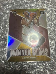 NBAカード PANINI DONRUSS OPTIC LEBRON JAMES WINNER STAYS PRIZM