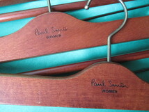 ポールスミス WOMEN　木製 ハンガー　２種　７個セット　中古品_画像5