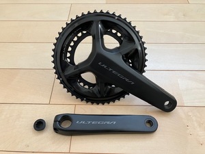 FC-R8100 170 50-34 12S 使用歴少 アルテグラ クランク シマノ チェーンリング ロードバイク Shimano ULTEGRA 中古 6800 R8000 FC-R8000