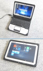 ●希少なＬＴＥ＆リアカメラ搭載モデル●Core i5-7Y57●TOUGHBOOK CF-20E[1.2GHz/4G/128GB]●SSD●正規リカバリー品●g