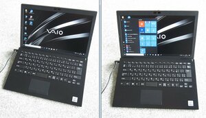 ●市価12万～●顔認証搭載●IceLakeノート●第10世代Corei5-1035G1●VAIO Pro PG(VJPG13)[1.0GHz/8G/256GB]●大容量SSD●正規リカバリー品