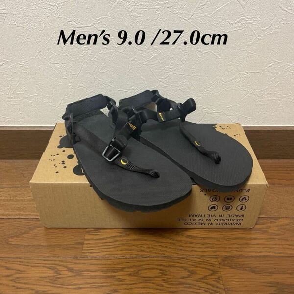☆未使用品☆ LUNA Sandals Mono Winged Men's 9 Women's11 ルナサンダル モノ US9 made in USA 米製27cm Vibram Morflex ベアフット
