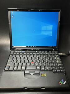 貴重 ThinkPad X61 7675-A51改 T9300/2.5Ghz SXGA+ RAM8G/120G HDD 802.11ac おまけ多数