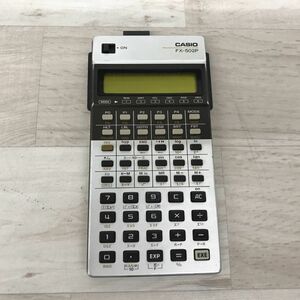 送料185円 現状品 CASIO カシオ プログラミング関数電卓セット FX-502P [N9716]