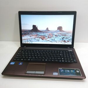 現状品 Linux ASUS 15.6インチ K53E Zorin/Core i5-2410M [M7520]