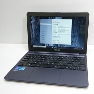 ASUS 11.6インチ VivoBook X207N Win10/Celeron N3350 [M7540]