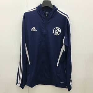 adidas アディダス FC Schalkeトレーニング フルジップフーディー Size:M(US) [N0148]