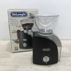 DeLonghi/デロンギ コーン式 コーヒーグラインダー コーヒーミル KG100[N0634]