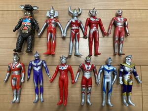 ウルトラマン フィギュア 11体 まとめ売り ギャンゴ 怪獣 人形 ソフビ バンダイ BANDAI