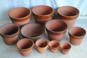 * is 175* plant pot together 11 point * gardening / gardening / potted plant / pot / kind various / tea color / details photograph several equipped /2 mouth shipping 