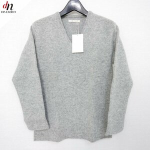 12AW 12FW The Letters ザ レターズ Shetland V Neck Knit ウール 長袖 Vネック ニット GRAY S