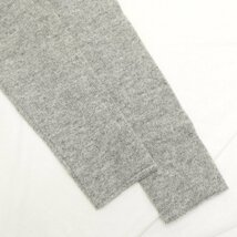 12AW 12FW The Letters ザ レターズ Shetland V Neck Knit ウール 長袖 Vネック ニット GRAY M_画像3