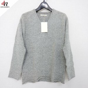 12AW 12FW The Letters ザ レターズ Shetland V Neck Knit ウール 長袖 Vネック ニット GRAY M