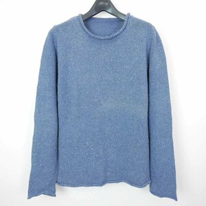 12SS SOPHNET. ソフネット SOPH ソフ INDIGO ROLL NECK KNIT コットン 長袖 ロールネック ニット INDIGO M