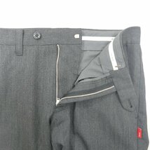 WTAPS ダブルタップス ROKUDENASHI TOSH TROUSERS ウール クロップド スラックス パンツ GRAY S_画像3