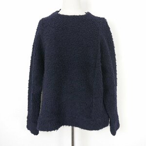 08sircus ゼロエイトサーカス wool dread boa top レディース トップス ウール ボア 長袖カットソー BLACK 1