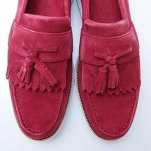 COLE HAAN コールハーン LUNARGRAND TASSEL ルナグランド タッセル スエード レザー ローファー シューズ MASONRY US8.5_画像6