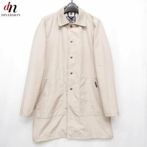 18SS LAVENHAM ラベンハム ASSINGTON アッシントン ナイロン スプリングコート ステンカラーコート BEIGE 36