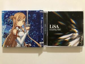 B22247　CD（中古）crossing field (期間生産限定盤)(CD+DVD)　LiSA