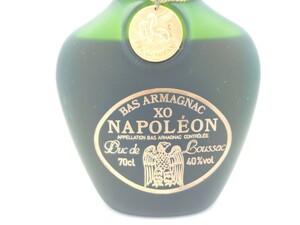 【同梱可】Duc de Loussac デュク ド ルーサック　アルマニャック NAPOLEON ナポレオン XO　ブランデー 700ml 40％ 古酒　未開栓