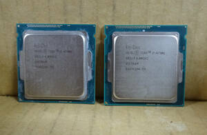 【中古】Intel CPU i7-4790K×2個/4.00GHZ