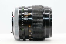 同梱歓迎【良品/動作品】CANON キャノン FD 100MM F2.8 S.S.C. #4274_画像3