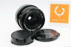 【実用品/希少な逸品】CANON キャノン FD 28MM F3.5 S.C.#4280