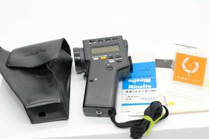 同梱歓迎【実用品/動作品】MINOLTA. ミノルタ MINOLTA SPOTMETER M (取説、収納ケース付）#4330