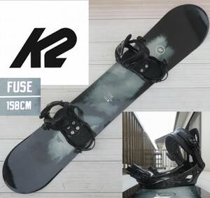 スノボー☆K2 FUSE 2019　158ｃｍ　K2 SONIC Lバインディング付　綺麗