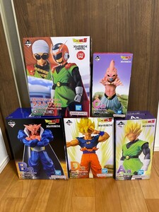 一番くじ ドラゴンボール 激突！！宇宙を賭けた闘い 魔人ブウ ダーブラ 孫悟空 孫悟飯 ラストワン賞　タオル　メタルプレート　箱のみ