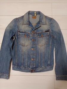 XSサイズ Nudie Jeans PERRY デニムジャケット トラッカージャケット クリーニング済み