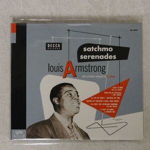 LOUIS ARMSTRONG WITH ORCHESTRA DIRECTED BY SY OLIVER/SATCHMO SERENADES/VERVE RECORDS 314 543 792-2 CD □