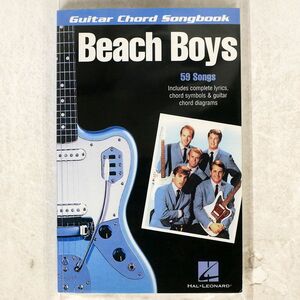 BEACH BOYS/GUITAR CHORD SONGBOOK/HAL LEONARD HL00699566 本 □